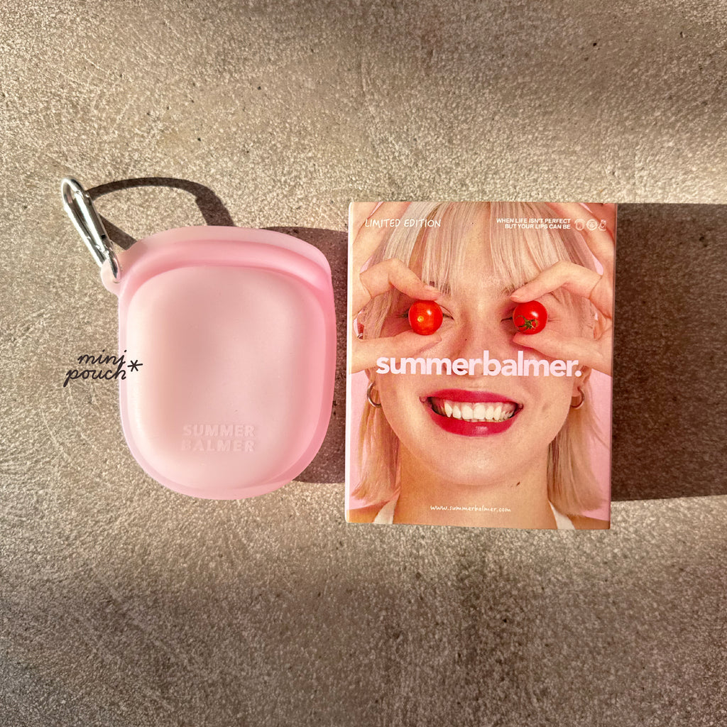 เพิ่มของแถมลงตะกร้าเพื่อรับฟรี เมื่อครบเงื่อนไข | Summer Balmer Mini Pouch